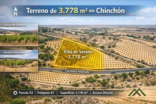 Fondo rustico in Chinchón. Finca rústica en chinchón