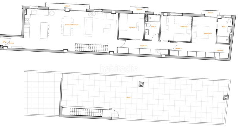 Ático 125m2 en plaça de maria beneyto 10 ático con terraza privada en Valencia - Imagen 6