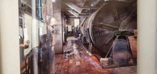 Fabrikhalle in Carrer de sant antoni de baix 50. Edificio industrial en barri del rec igualada .