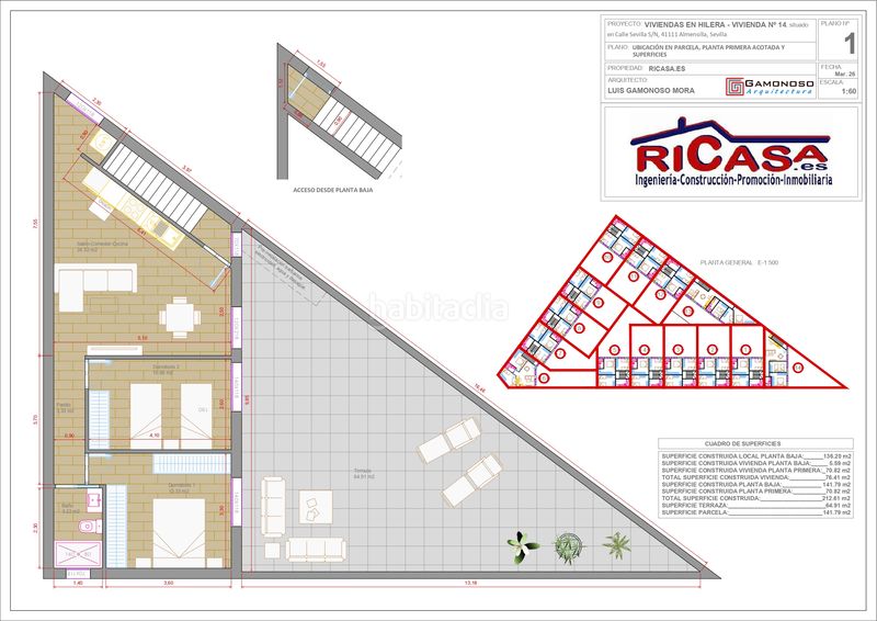 Foto 354f408a-4927-4503-b3b0-3d7b8e618943. Edificio en calle sevilla 72 en Almensilla