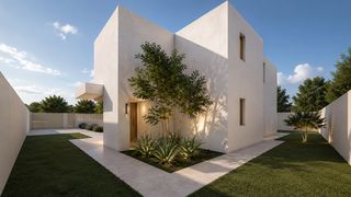 Chalet en La Conarda-Montesano. Villa independiente reci�n construida en una tranquila zona resi