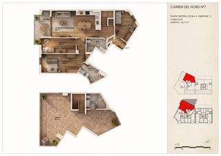 Duplex  Del nord. En torredembarra
