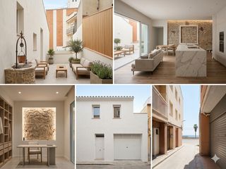 Casa  Carrer bonaire. Gran casa de pueblo con patio a 50 metros del mar en canet