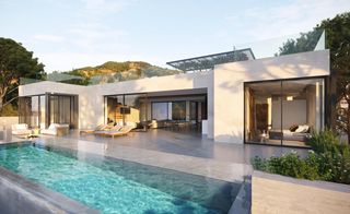 Chalet en Carrer centaure 5. Villa de lujo en albir