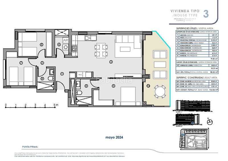 Foto abf098e1-b51b-49df-af74-2804eb647d6d. Apartament amb calefacció aparcament piscina a Punta Prima Torrevieja
