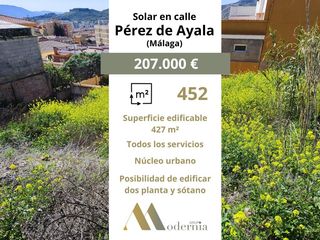 Wohngrundstück in Calle pérez de ayala 14