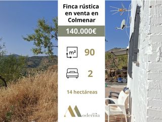 Masia  N/a. Finca rústica en venta en colmenar, málaga