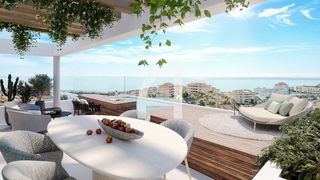 Reihenhaus in Las Gaviotas - Carvajal. Sky villa de lujo con espectaculares vistas al mar