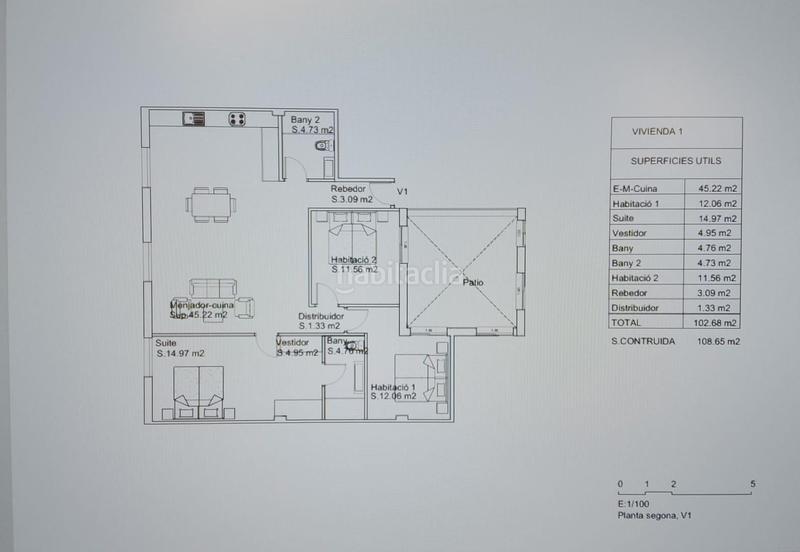 Foto 2e167949-f108-4796-bf83-86311eca1c91. Appartement 108m<sup>2</sup> dans carrer de josep anselm clavé 33 dans Reus