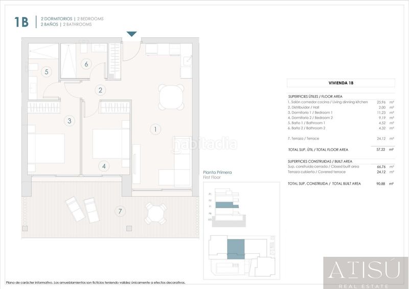 Foto e37018c1-3f46-4d7c-abb4-77c9167d9d1a. Apartament amb piscina a Benijófar