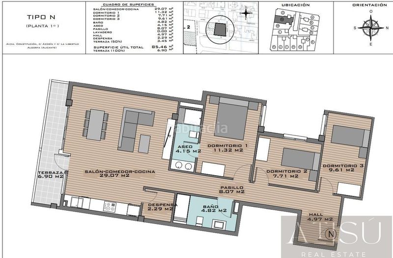 Foto ba26cfc7-29e8-4f63-bb43-6057b1b817c7. Appartement avec piscine dans Algorfa