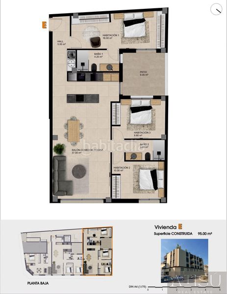 Foto b1a6f4a8-0358-4ff8-9a04-44afa7860e62. Apartament amb piscina a Catral