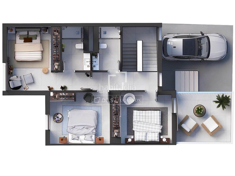 Foto 65c41110-e059-4d58-bd62-7278d1378a9f. Chalet adosado de obra nueva de 3 dormitorios con 21m de jardín en venta en región de mallorca en Esporles
