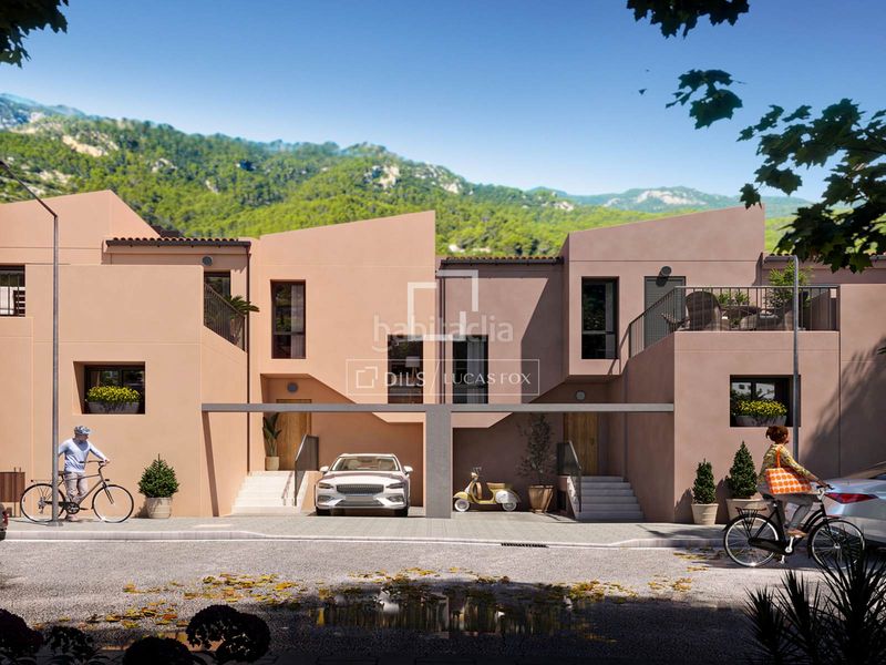 Foto a67e6909-7a2a-439e-be2c-02bfe914e717. Chalet adosado de obra nueva de 3 dormitorios con 21m de jardín en venta en región de mallorca en Esporles