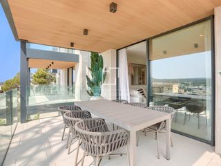 Pis a Santa Ponça. Piso excelentes de 4 dormitorios con 18m terraza en venta en san