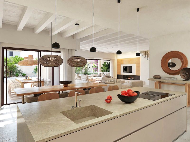 Foto af98b704-a30e-424f-a6bd-9e22b814d072. Chalet with heating parking pool in Ses Salines poble Ses Salines