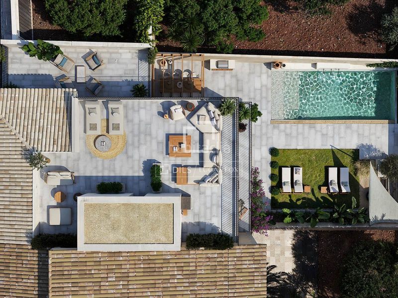 Foto bd241385-9cf4-46a6-a084-1d4886fa70ba. Chalet with heating parking pool in Ses Salines poble Ses Salines