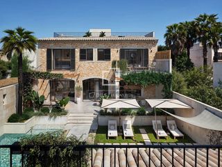 Xalet a Ses Salines Poble. Casa  villa obra nueva de 5 dormitorios en venta en ses salines,