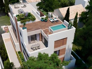 Àtic a Son Armadams. Ático de obra nueva de 3 dormitorios con 200m terraza en venta e