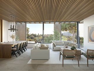 Xalet a Cabrils. Exclusiva casa de obra nueva con impresionantes vistas al mar en