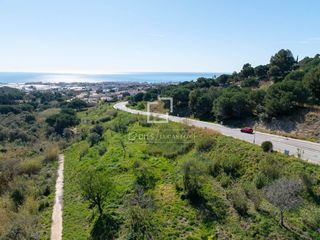 Finca rústica a Premià de Dalt. Parcela con vistas al mar y posibilidad de construir dos viviend