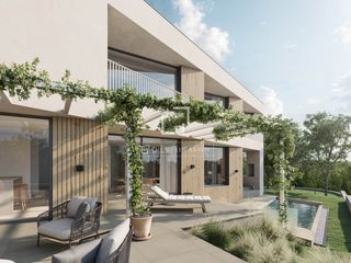 Chalet in Cabrils. Casa  villa de obra nueva , con licencia de obra aprobada  con v