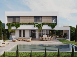 Chalet en El Mirador-La Cornisa. Casa  villa de obra nueva de 4 dormitorios con vistas al mar en