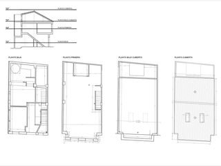 Xalet a Favara. Casa unifamiliar entre medianeras para rehabilitar íntegramente