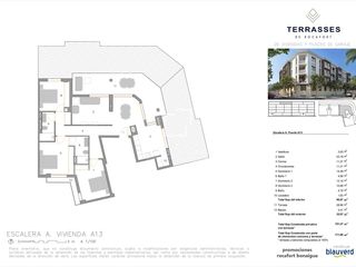 Penthouse in Rocafort. Ático de obra nueva de 3 dormitorios con terraza de 28 m en vent