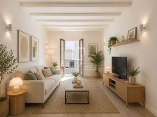 Piso en El Camp de l´Arpa del Clot. Exclusivo apartamento reformado con terraza privada en camp de l