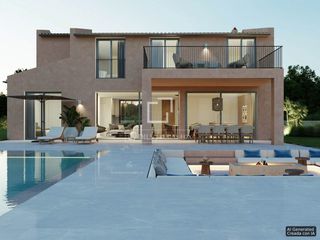 Bauernhof in Sencelles. Exclusiva finca de obra nueva en venta en sencelles con piscina