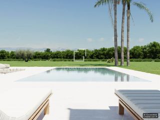 Bauernhof in Sencelles. Exclusiva finca de obra nueva en venta en sencelles con piscina