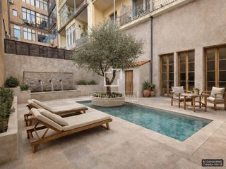 Etagenwohnung in Dreta de l´Eixample. Piso con tres dormitorios y terraza de 85m en venta en el eixamp