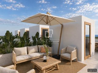 Chalet en Playas de Puçol. Casa de obra nueva de 4 dormitorios con 50 m de terraza en venta
