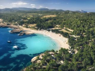 Fondo rustico in Cala Vedella-Cala Tarida. Terreno de 41.000 m con licencia a la venta en cala bassa, san j