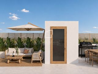 Chalet in Playas de Puçol. Villa de obra nueva con 4 dormitorios y 55 m de terraza en venta