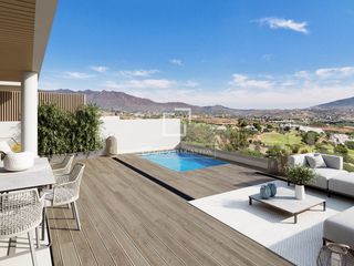 Dachwohnung in Mijas pueblo. Ático de obra nueva de 2 dormitorios con 78m terraza en venta en