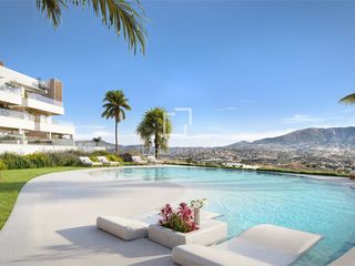Piso en Mijas pueblo. Piso de obra nueva de 3 dormitorios con 81m terraza en venta en