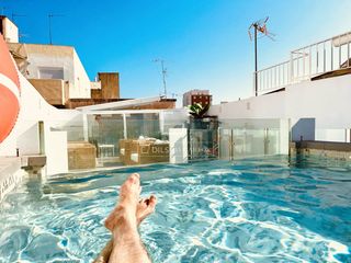 Chalet in La Goleta - San Felipe Neri. Casa independiente de 3 dormitorios con piscina en venta en el c