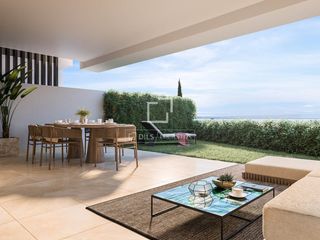 Etagenwohnung in Las Gaviotas - Carvajal. Higuerón bay residences, impresionante bajo de 3 dormitorios con