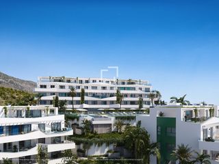Dachwohnung in Mijas pueblo. Ático de obra nueva de 3 dormitorios con 193m terraza en venta e
