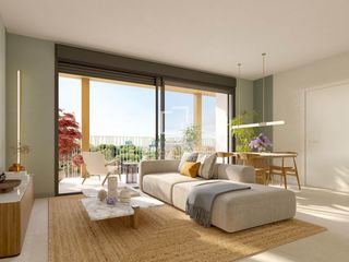 Àtic a La Marina del Port. En venta excelente ático de obra nueva de 98 m3 y tres dormitori