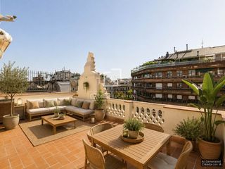 Penthouse in L´Antiga Esquerra de l´Eixample. Ático con dos dormitorios y terraza de 28m en venta en el eixamp