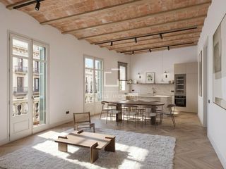 Piso en L´Antiga Esquerra de l´Eixample. Piso excelentes de 2 dormitorios con 6m terraza en venta en eixa