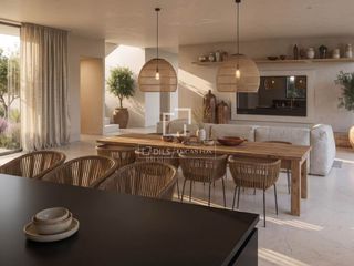Xalet a Jesús. Casa  villa obra nueva de 5 dormitorios en venta en ibiza ciudad