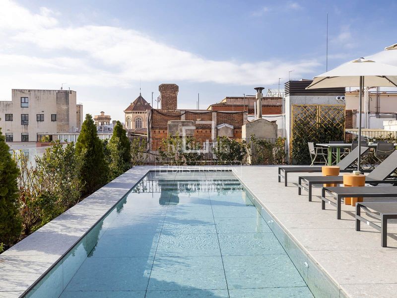 Foto 23fb826e-d0e1-4955-a6a3-0d7b094f85fd. Rent flat with heating pool in Dreta de l´Eixample Barcelona