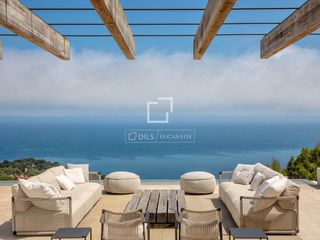 Chalet in Sa Riera-Sa Fontansa. Exclusiva villa de lujo en sa riera con vistas infinitas al medi