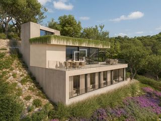 Xalet a Aiguafreda-Sa Tuna. Excelente villa de nueva construcción en construcción de 4 dormi