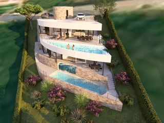 Chalet in Puig Rom-Canyelles-Almadrava. Exclusivo proyecto con piscina y vistas panorámicas al mar en ro