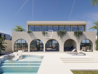 Xalet a Segre - Ebre - Ter. Villa de obra nueva con amarre y piscina privada en venta en emp